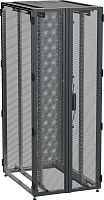 ITK by ZPAS Шкаф серверный 19" 45U 800х1000мм двухстворчатые перфорированные двери черный РФ | код ZP05-45U-0810-P2P-R | IEK